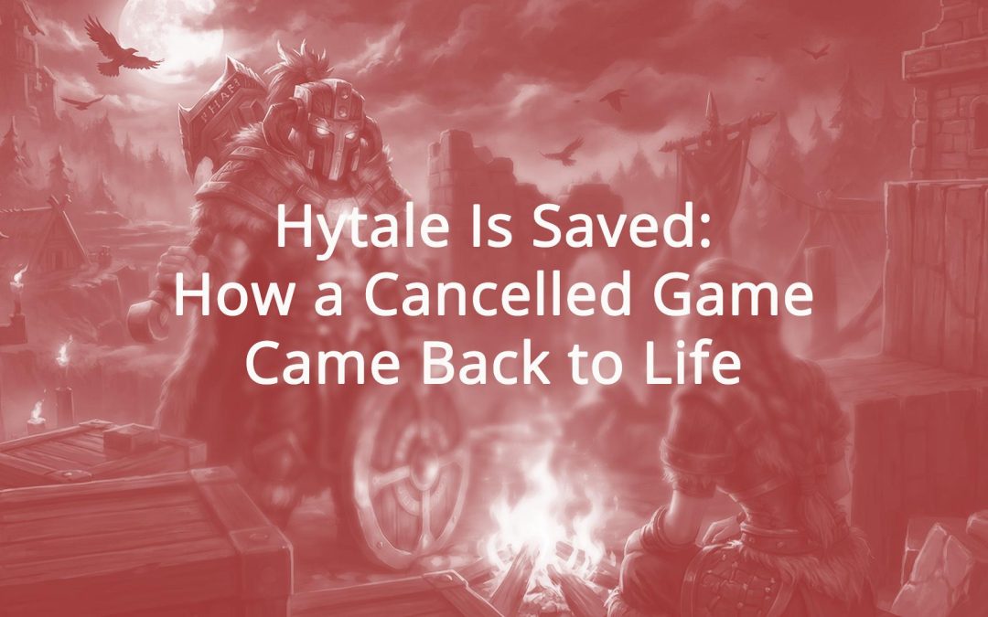 Hytale Is Saved: How a Cancelled Game Came Back to Life!